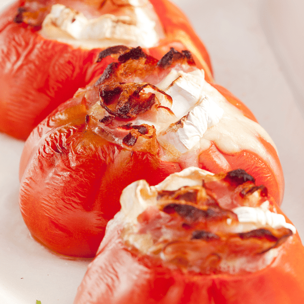 Mozzarella-Tomaten überbacken