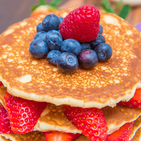 Pancakes mit Beeren