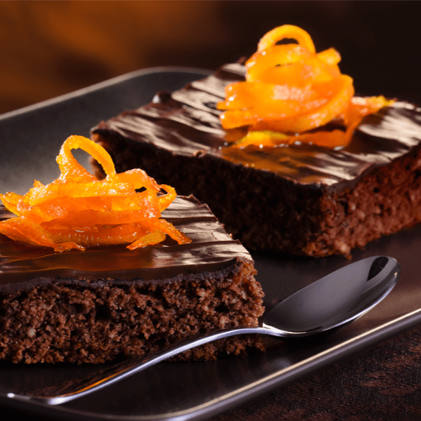 Schoko-Orangenbrownies