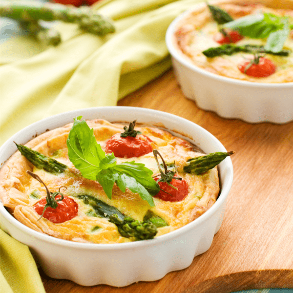 Spargel-Quiche