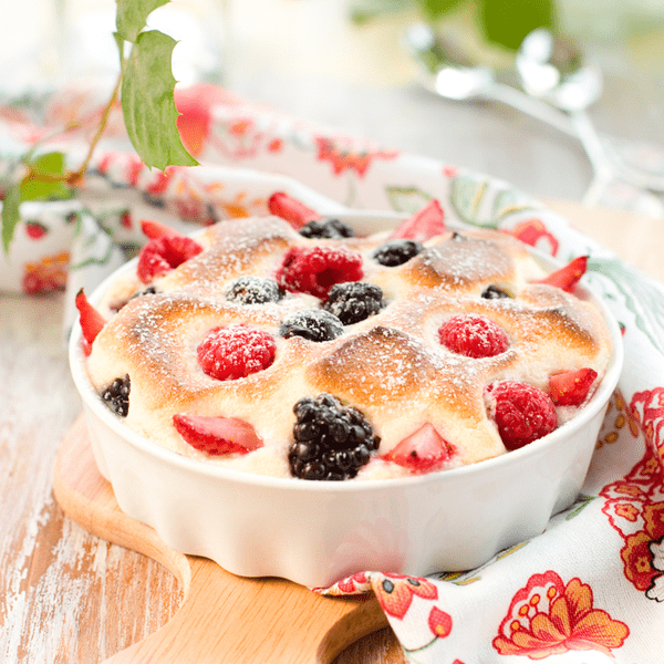 Low Carb-Beerenkuchen