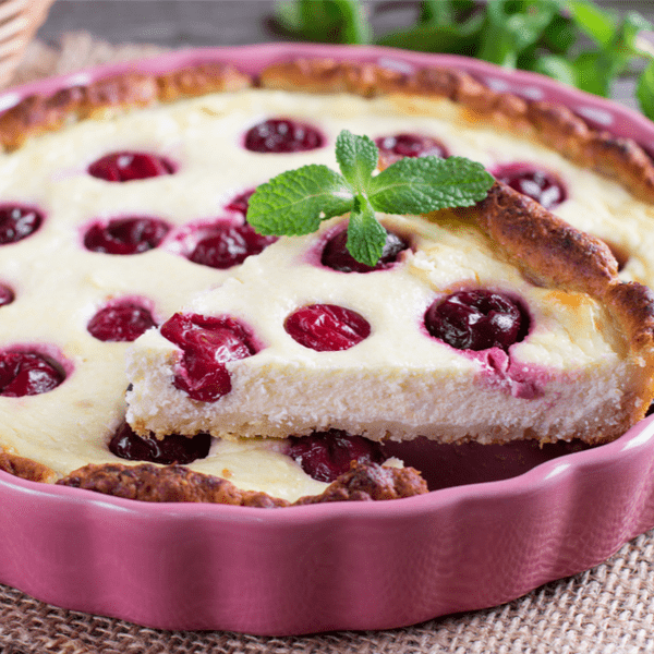 Kirsch-Quark-Kuchen - lowcarbrezeptdestages.de