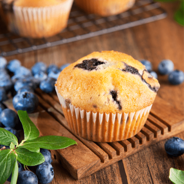 Vanille-Blaubeermuffins