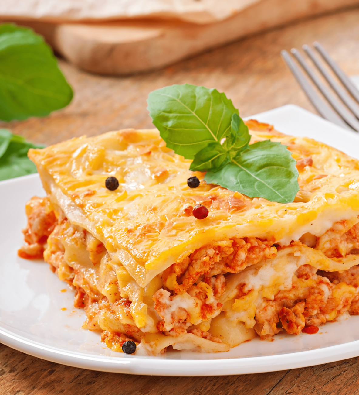 Eiplatten-Hackfleisch-Lasagne