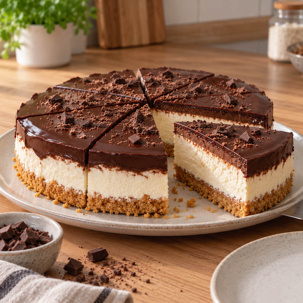Schoko-Cremetorte